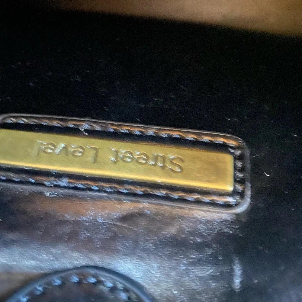 COPY - Large Black Leather Purse by Street Level - Picture 5 of 5